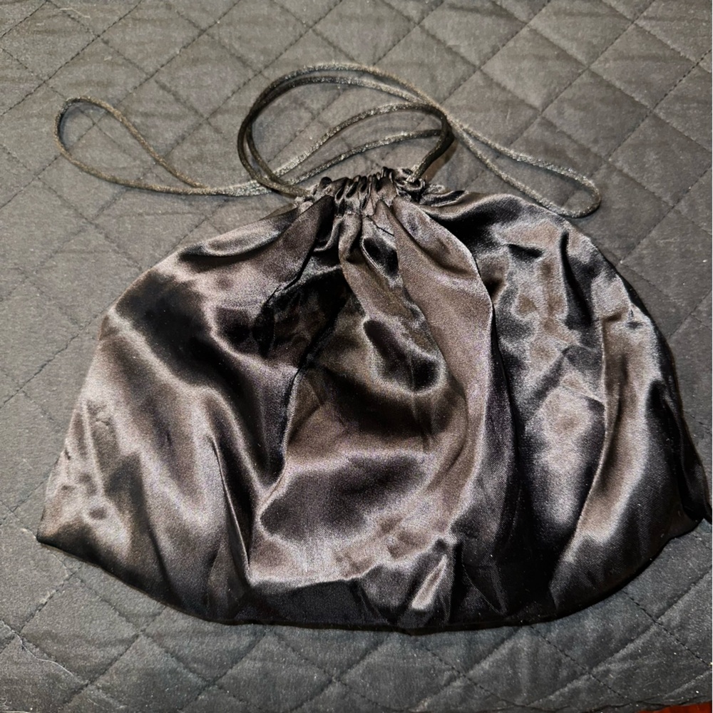 Yves Saint Laurent Pink Satin Evening Clutch (Vintage) - Picture 8 of 10